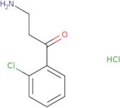 3-Amino-1-(2-chlorophenyl)propan-1-one hydrochloride