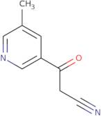 3-(5-Methyl-3-pyridyl)-3-oxopropanenitrile