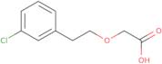 2-[2-(3-Chlorophenyl)ethoxy]-acetic acid