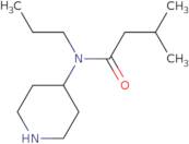 3-Methyl-N-piperidin-4-yl-N-propylbutanamide