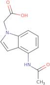 2-(4-Acetamido-1H-indol-1-yl)acetic acid