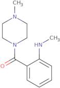 N-Methyl-2-(4-methylpiperazine-1-carbonyl)aniline