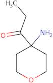 1-(4-Aminooxan-4-yl)propan-1-one