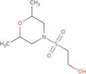 2-{[(2R,6S)-2,6-Dimethylmorpholin-4-yl]sulfonyl}ethan-1-ol