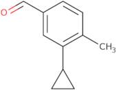 3-Cyclopropyl-4-methylbenzaldehyde