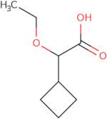 2-Cyclobutyl-2-ethoxyacetic acid