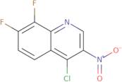 4-Chloro-7,8-difluoro-3-nitroquinoline