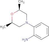 rac-2-[(2R,6S)-2,6-Dimethylmorpholin-4-yl]aniline