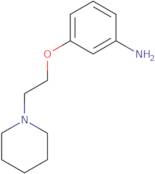 3-[2-(Piperidin-1-yl)ethoxy]aniline