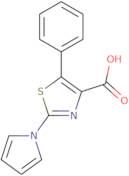 5-Phenyl-2-(1H-pyrrol-1-yl)-1,3-thiazole-4-carboxylic acid