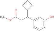 Methyl 3-Cyclobutyl-3-(3-hydroxyphenyl)propanoate