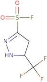 5-(Trifluoromethyl)-4,5-dihydro-1H-pyrazole-3-sulfonyl fluoride