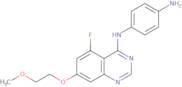 N1-(5-Fluoro-7-(2-methoxyethoxy)quinazolin-4-yl)benzene-1,4-diamine