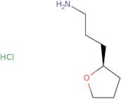 3-[(2S)-Oxolan-2-yl]propan-1-amine hydrochloride