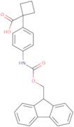 1-[4-({[(9H-Fluoren-9-yl)methoxy]carbonyl}amino)phenyl]cyclobutane-1-carboxylic acid