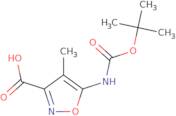 5-{[(tert-Butoxy)carbonyl]amino}-4-methyl-1,2-oxazole-3-carboxylic acid