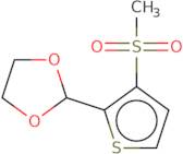 2-(3-Methanesulfonylthiophen-2-yl)-1,3-dioxolane