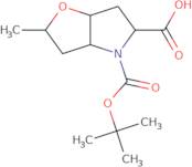 rac-(2R,3aS,5R,6aS)-4-[(tert-Butoxy)carbonyl]-2-methyl-hexahydro-2H-furo[3,2-b]pyrrole-5-carboxy...