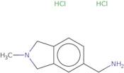 (2-Methyl-2,3-dihydro-1H-isoindol-5-yl)methanamine dihydrochloride