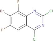 7-Bromo-2,4-dichloro-6,8-difluoroquinazoline