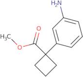 Methyl 1-(3-aminophenyl)cyclobutane-1-carboxylate