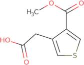 2-[4-(Methoxycarbonyl)thiophen-3-yl]acetic acid