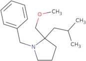 1-Benzyl-2-(methoxymethyl)-2-(2-methylpropyl)pyrrolidine