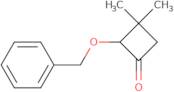 2-(Benzyloxy)-3,3-dimethylcyclobutan-1-one