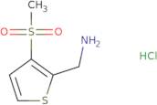 (3-Methanesulfonylthiophen-2-yl)methanamine hydrochloride