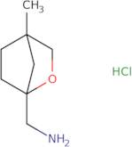 {4-Methyl-2-oxabicyclo[2.2.1]heptan-1-yl}methanamine hydrochloride