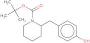 tert-Butyl 2-[(4-hydroxyphenyl)methyl]piperidine-1-carboxylate