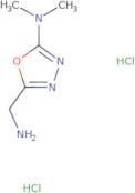 5-(Aminomethyl)-N,N-dimethyl-1,3,4-oxadiazol-2-amine dihydrochloride
