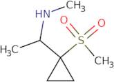 [1-(1-Methanesulfonylcyclopropyl)ethyl](methyl)amine