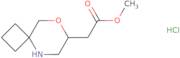 Methyl 2-{8-oxa-5-azaspiro[3.5]nonan-7-yl}acetate hydrochloride