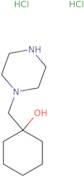 1-[(Piperazin-1-yl)methyl]cyclohexan-1-ol dihydrochloride