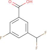 3-(Difluoromethyl)-5-fluorobenzoic acid