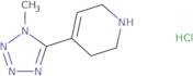 4-(1-Methyl-1H-1,2,3,4-tetrazol-5-yl)-1,2,3,6-tetrahydropyridine hydrochloride