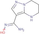 N'-Hydroxy-4H,5H,6H,7H-pyrazolo[1,5-a]pyrimidine-3-carboximidamide