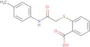 2-({[(4-Methylphenyl)carbamoyl]methyl}sulfanyl)benzoic acid