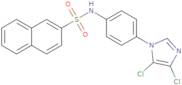 (4-(4,5-dichloroimidazolyl)phenyl)(2-naphthylsulfonyl)amine