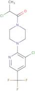 2-chloro-1-(4-(3-chloro-5-(trifluoromethyl)(2-pyridyl))piperazinyl)propan-1-one