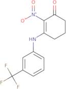 2-nitro-3-((3-(trifluoromethyl)phenyl)amino)cyclohex-2-en-1-one