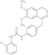 1-(4-((6,7-dimethoxy(3,4-dihydroisoquinolyl))methyl)phenyl)-3-(2-chlorophenyl)urea