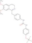 1-(4-((6,7-dimethoxy(3,4-dihydroisoquinolyl))methyl)phenyl)-3-(4-(trifluoromethoxy)phenyl)urea