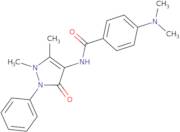 (4-(dimethylamino)phenyl)-N-(2,3-dimethyl-5-oxo-1-phenyl(3-pyrazolin-4-yl))formamide