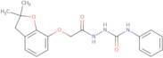 1-(2-(2,2-dimethyl(3-oxaindan-4-yloxy))acetyl)-4-phenylsemicarbazide