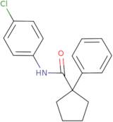 N-(4-chlorophenyl)-1-phenylcyclopentane-1-carboxamide