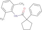 N-(2,6-dimethylphenyl)-1-phenylcyclopentane-1-carboxamide