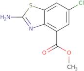 2-Amino-6-chloro-benzothiazole-4-carboxylic acid methyl ester