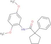 N-(2,5-dimethoxyphenyl)-1-phenylcyclopentane-1-carboxamide